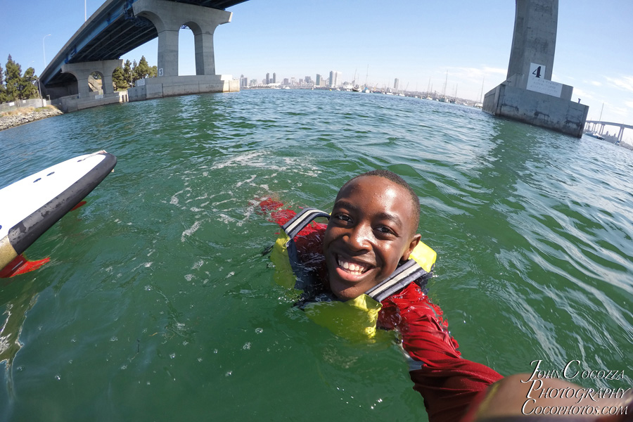 Introducing SUP to the underserved youth of San Diego