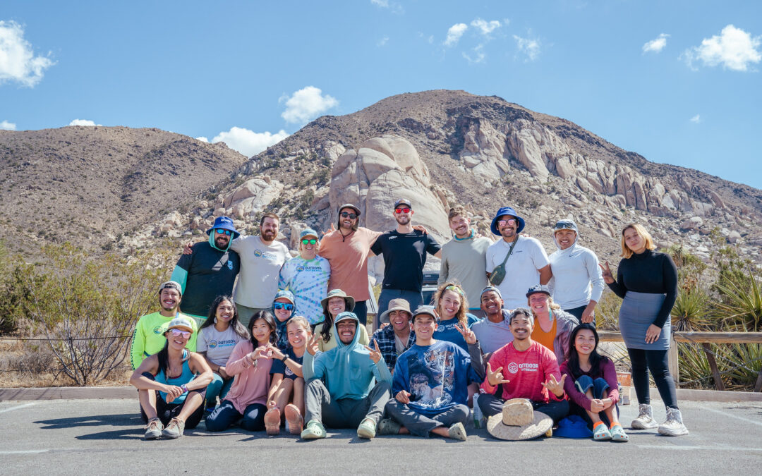 Time to Climb! Field Staff Train for Rock Climbing Season at J-Tree